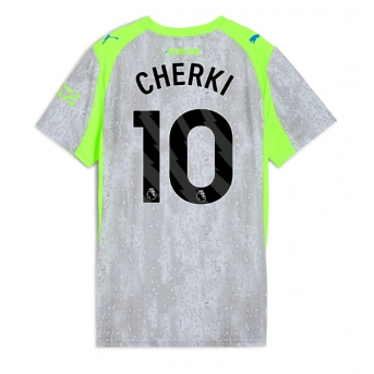 Billige Fotballdrakt Manchester City Rayan Cherki #10 Replika Tredjedrakt Dame 2025-26 Kortermet